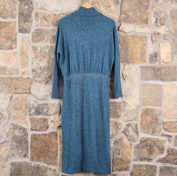 Daily Practice Arabella Drapey MP Medium M Petite Sweater Cowl Neck Dress - Picture 4 of 6